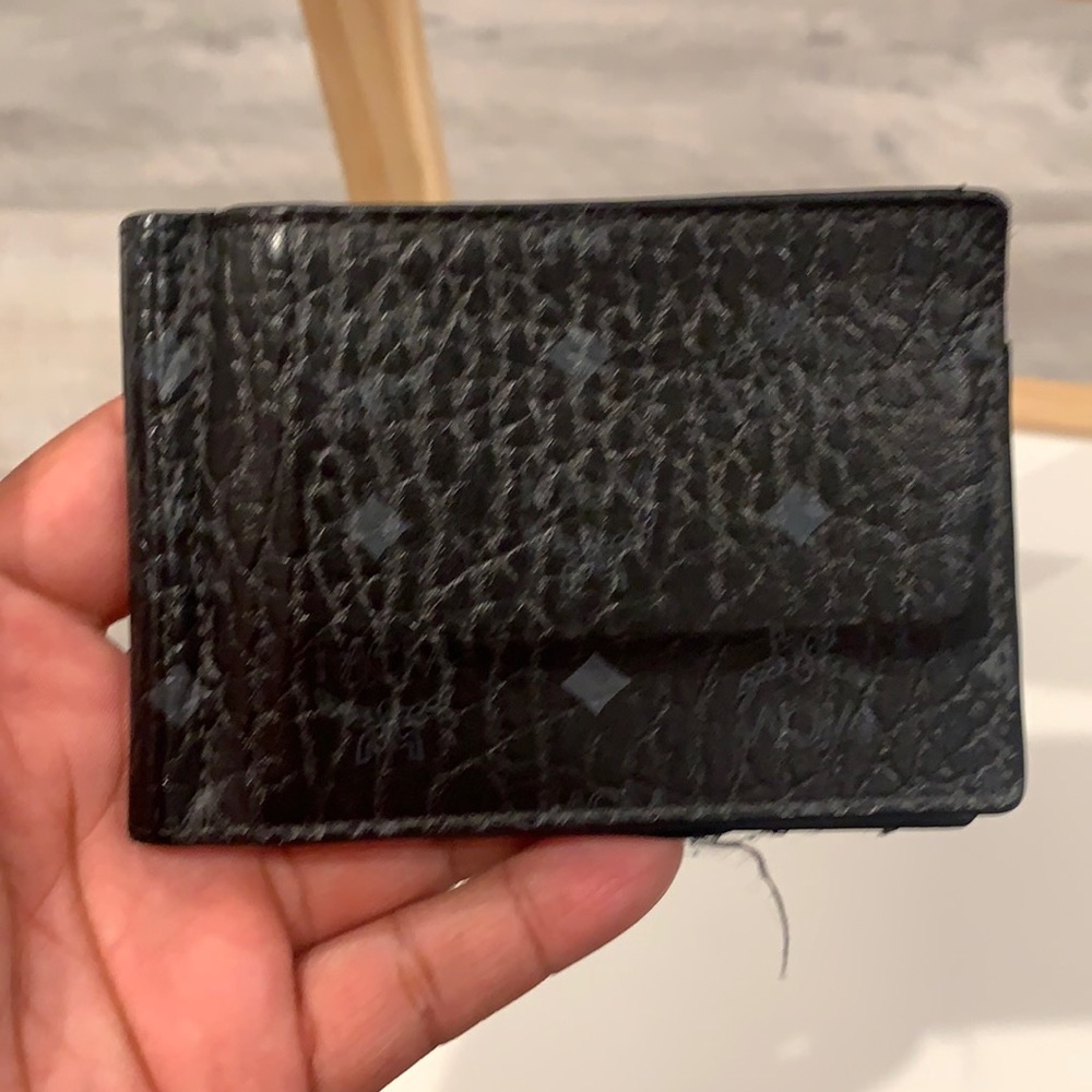 MCM money clip wallet
